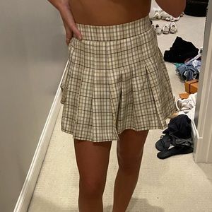 Grey Bandit Tennis Skirt